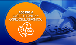 Guía Telefónica y de Correos Electrónicos